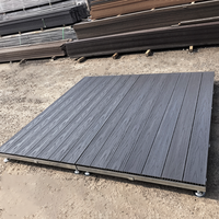 Plancher modulaire en composite bois-plastique (WPC) préfabriqué, résistant, ignifuge, réglable en hauteur, anti-UV, pour terrasse