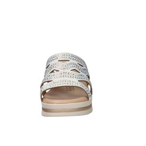 Sandalias de Plataforma para Mujer Valleverde, Color Plateado, Tacón de 6 cm, Talla 40 - Product Image 3