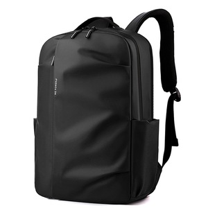 Haashi Unisex Backpack 20-35L Waterproof <b>Computer</b> <b>Bag</b> For Travel Commute School Solid Color Stitching Design - Product Image 5