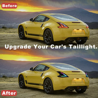 Ensemble de feu arrière RGB pour Nissan 370Z Z34 2013 + UP feu arrière à LED complet pour voiture accessoires de voiture