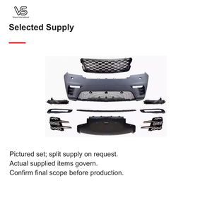 Kit de mise à niveau du pare-chocs et de la calandre pour Land Rover Range Rover Velar. Veuillez indiquer l'année et l'image pour la vérification de la compatibilité. - Product Image 3