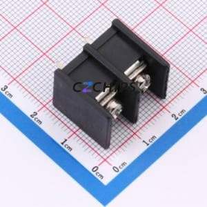 BX-DG10-9.5-2P Barrier Terminal Block Through hole Component (THT),P=9.5mm Connector - Product Image 1