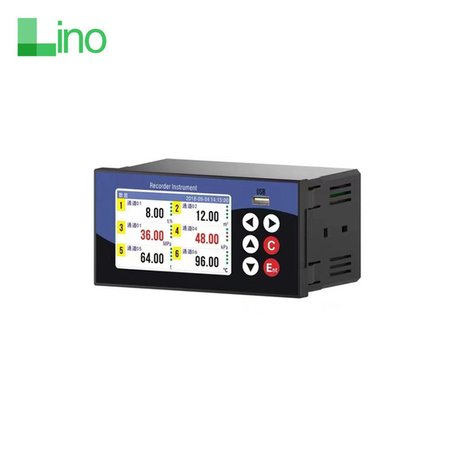 Lino Data Acquisition System Panel Mount Multi Channel Paperless Recorder
