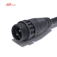 LLT 600V 35A IP67 2 3 4 5 6 7 8 9 10 11 12 13 14 16 18 Pin M25 Connecteur de câble d'alimentation électrique étanche à connexion rapide