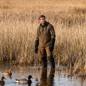 Demarui không thấm nước Neoprene Camo vịt mồi găng tay cho săn bắn cách điện mù Gauntlet để giữ ấm & khô chim nước Cuộc Phiêu Lưu - Product Image 1