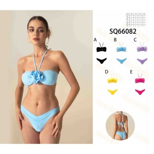 Costume da bagno intero modellante, coprente, sexy, monokini SQ66126 Taglie 42 44 46 48 Colori A B C D - Product Image 1