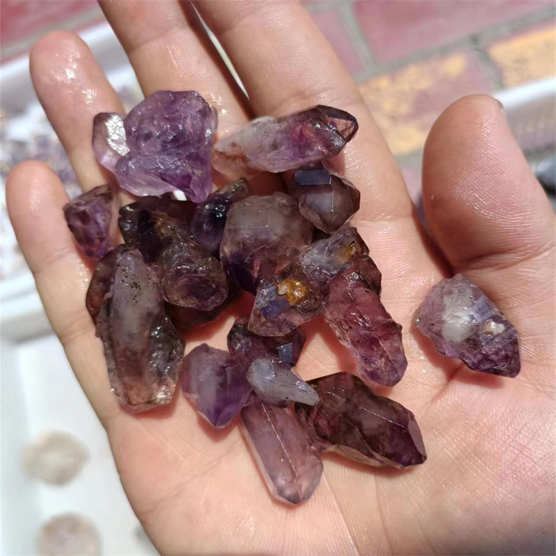 Super seven Crystal rough stone