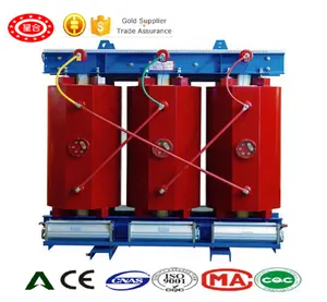 SCB9 serie 11KV trifase di alta qualità 1250kva 1600 kva 10kv/400v trasformatore di potenza a secco in resina fusa