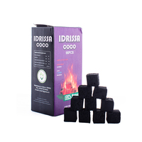 FireMax Nouvel Arrivage Briquettes de Charbon à Chicha Solides en Coque de Noix de Coco Cubes de Charbon de Coco Sans Fumée
