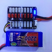 Kit de charge avec connecteur XT60, carte de charge parallèle pour batteries Lipo 1S 3S, connecteur de balance JST XH et connecteurs XT60