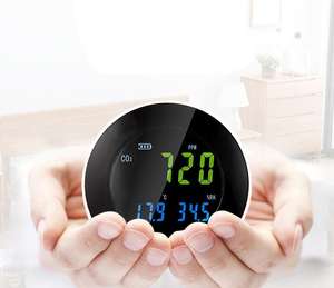 Hti yeni Ht-501 Wifi <span class=keywords><strong>Co2</strong></span> metre monitör cihazları sıcaklık nem ölçer hava kalitesi için - Product Image 2
