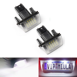 Éclairage de plaque d'immatriculation LED exclusif transfrontalier pour Peugeot <span class=keywords><strong>Citroën</strong></span> 206/207/307/308/<span class=keywords><strong>C3</strong></span>/C6 - Product Image 1