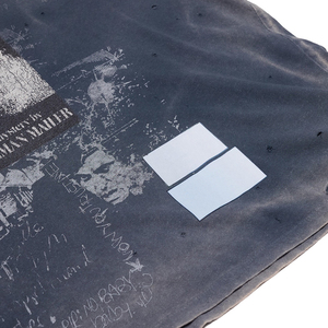 Camisetas de Algodón 100% con Lavado Ácido Vintage Personalizadas de Fábrica Huili para Hombre, Camiseta de Manga Corta con Estampado Gráfico Personalizado y Corte Holgado - Product Image 4