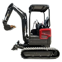 Importation de matériel de terrassement électrique d'occasion de Chine : pelle sur chenilles, débroussailleuse de souches, excavatrices de 1,8 tonne