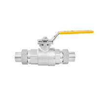 Válvulas de Bola de Acero Inoxidable EAGLE con Bloqueo de Seguridad de Plataforma, Válvula de Bola Eléctrica Neumática a Prueba de Explosiones, Soldadura BSP