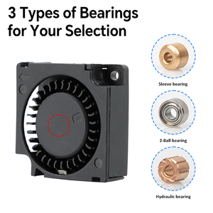 CoolCox 30x30x10mm DC Bürstenloser Lüfter 5V OEM Kühlung Luftreiniger Kunststoffblatt Mikroprojektor Umwelttester - Product Image 3