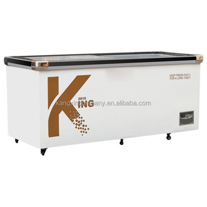 Réfrigérateur commercial, congélateur coffre, 2 <span class=keywords><strong>600l</strong></span>, <span class=keywords><strong>armoire</strong></span> de réfrigération universelle, 3 portes vitrées, 2000l, grande capacité, Dee - Product Image 3