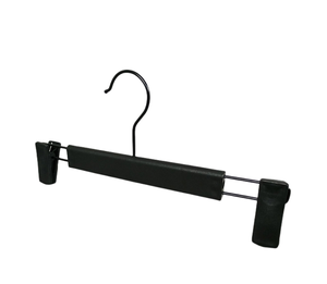 Offre Spéciale <span class=keywords><strong>pas</strong></span> <span class=keywords><strong>cher</strong></span> noir en plastique pantalon <span class=keywords><strong>cintre</strong></span> avec Clips vêtements pantalons jupe cintres - Product Image 1