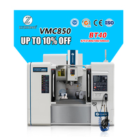 Centre d'usinage vertical CNC KND Control BT40 8000 tr/min, robuste, automatique, VMC850, pour moules, à broche unique