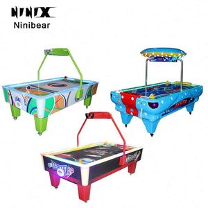 Air Hockey <b>Multi</b> Puck Speed Challenge <b>Table</b> With Fast Sliding Surface for Parties Team Building and Arcade Events - Product Image 3
