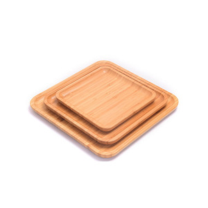 Vente <span class=keywords><strong>en</strong></span> gros de produits écologiques assiettes <span class=keywords><strong>et</strong></span> plateaux <span class=keywords><strong>en</strong></span> bois de <span class=keywords><strong>bambou</strong></span> réutilisables ensembles de vaisselle plateaux de service vaisselle avec logo personnalisé - Product Image 4