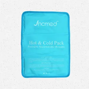 Paquet chaud et froid réutilisable de thérapie d'emballage de glace de paquet chaud et froid de micro-onde pour la blessure