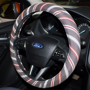 Accessoires automobiles universels <span class=keywords><strong>Couvre</strong></span>-<span class=keywords><strong>volant</strong></span> de voiture en tissu durable - Product Image 5