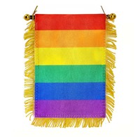 Mini drapeau cubain suspendu pour rétroviseur de voiture, promotion spéciale