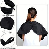 Cape de Salon Imperméable Personnalisable avec Logo, Écologique et Réglable, pour Coiffure, Coloration, Maquillage – Idéale pour Styliste, Actrice, Maquilleuse