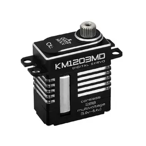 KINGMAX KM1203MD-20g 9千克7.4V金属齿轮sr de金属迷你数字伺服用于450-480级直升机
