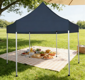 Tente de sport d'extérieur spacieuse, portable, imperméable, en tissu Oxford épais, facile à monter, de grande taille, carrée et pop-up, fournie par l'usine Da Niu - Product Image 1