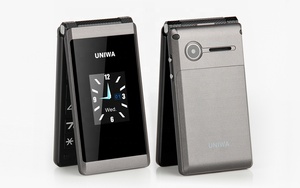 UNIWA X28 de pantalla Dual SIM tarjeta inalámbrica Radio FM función SOS gran batería plegable móvil teléfono - Product Image 6