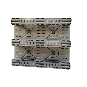 1200x1000 HDPE 헤비 듀티 접이식 대형 컨테이너 창고 산업용 팔레트 빈 뚜껑 3 러너 - Product Image 2