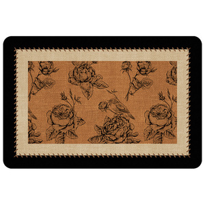 Tapis de drainage rétro pour comptoir de cuisine 30x40cm 40x60cm en fibre de polyester absorbante, style rectangulaire - Product Image 1