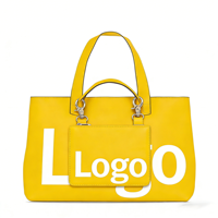 Ensemble de sacs fourre-tout tricotés tendance 2026 : Grand sac de shopping avec petit sac bandoulière amovible pour femme