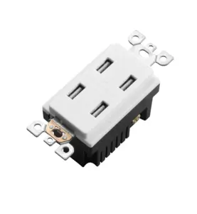 4-poorts Usb Wandplaat Oplader Outlet Gemonteerde Socket Face Plaat Cover Panel Smart Usb Stopcontact Usb Pluggen