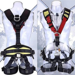 Harnais de sécurité suspendu en polyester à 5 points haute performance pour travaux en hauteur - Product Image 1