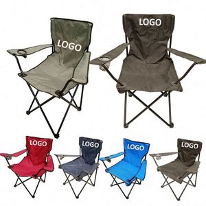 Custom Design Logo Printed High Quality Beach Camping Chair Waterproof Fishing Beach Camping Chairs - Product Image 1