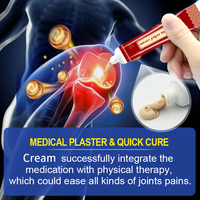 Crema Rápida y Eficaz para el Dolor de Rodilla, Ungüento de Masaje para Dolor Articular del Talón, Crema Calmante para el Dolor Deportivo
