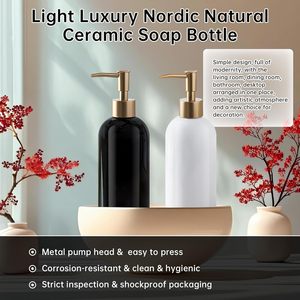 Luxury White Gold Cosmetic Body Butter Cream Jar Set 2oz 4oz 6oz 8oz <b>Shampoo</b> <b>Pump</b> <b>Bottle</b> with Gold Disc Top Cap - Product Image 5