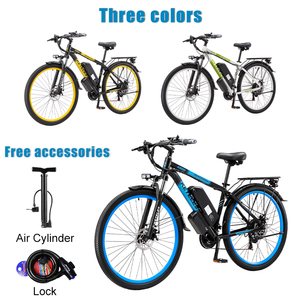 Bicicleta de Carretera K820 de 29 Pulgadas con Motor sin Escobillas, 21 Velocidades, Frenos de Disco Mecánicos y Batería de Litio para U - Product Image 4