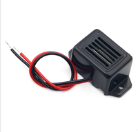 Buzzer mécanique solaire anti-parasites de 23 mm 450 Hz carré pour extérieur 1,2 1,5 3V 6V 9V 12V, répulsif contre les rats, fil de plomb, alarme de sécurité active