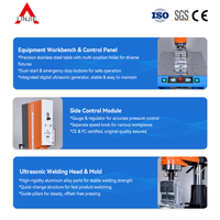 Nouvelle machine de soudage par ultrasons LINJIE ABS PC Acrylique PP Nylon 15kHz 3.5kW pour le soudage de pare-soleil/pare-chocs/chargeur/module LED