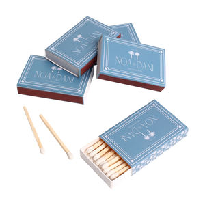 Petites boîtes d'allumettes de mariage simples et personnalisables de haute qualité en gros de nice manufactory - Product Image 1