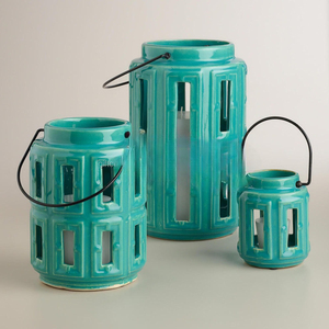 Candelabro de Metal de lujo hecho a mano de tamaño personalizado, farol colgante de madera de la mejor calidad para bodas navideñas, cómodo - Product Image 1