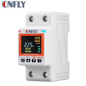 Interruptor Temporizador WIFI Tuya <span class=keywords><strong>App</strong></span>, Interruptor Automático <span class=keywords><strong>de</strong></span> 2P 63a con Reconectador Automático y Protección Contra Sobrecorriente, Sobretensión y Fugas <span class=keywords><strong>de</strong></span> Corriente - Product Image 4