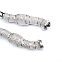 Für Ferrari F430 4.3L Performance-Downpipes, Hochleistungs-Katalysator-Auspuffkrümmer, Direkt Anschraubbare Auto-Tuning-Teile, Auf Lager