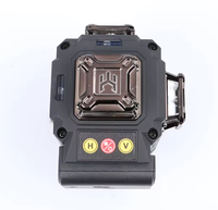 Niveau laser rotatif 4D à 16 lignes avec trépied, faisceau vert, auto-nivelant industriel et DIY, avec batterie au lithium