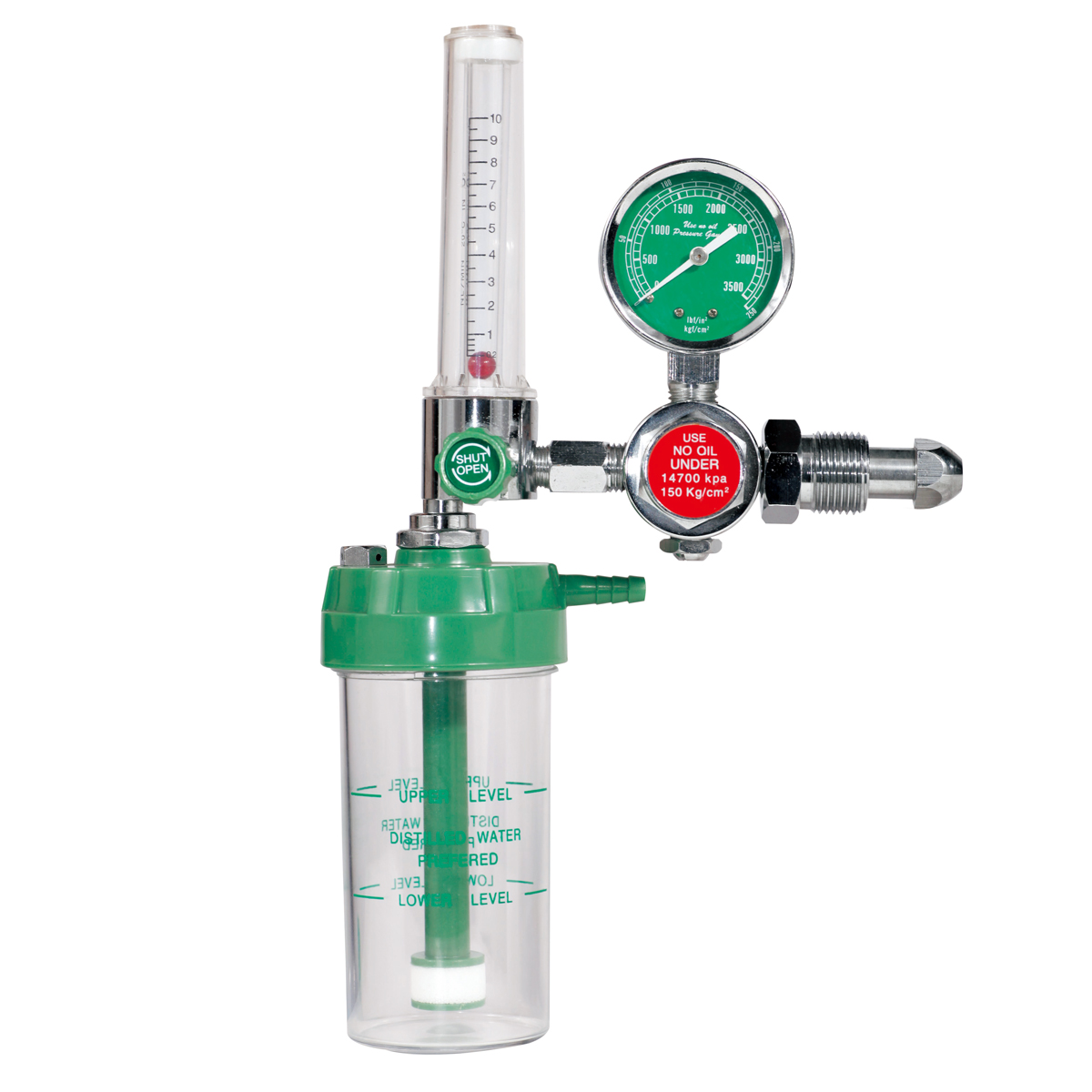 Медицинские регуляторы кислорода, регулятор давления кислорода с увлажнителем