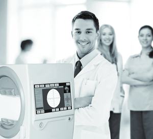 SVF-7000 안과 시야 테스트 기계 자동 시야 분석기 투영 둘레 - Product Image 6